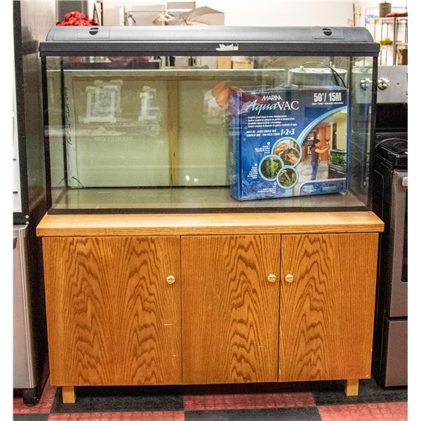 LARGE AQUARIUM TANK 47 X 15.5 X 23.5" TALL WITH