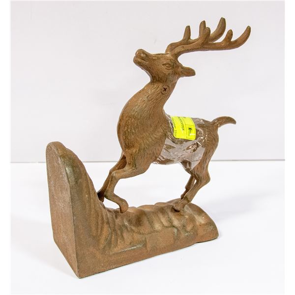 CAST IRON DEER DOOR STOPPER