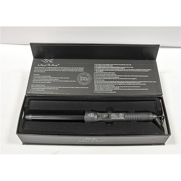 NEW SHE VOLUME 19MM CURLING WAND TOURMALINE