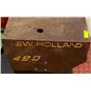 Image 1 : 10" X 20"  VINTAGE "NEW HOLLAND 490" SALVAGED