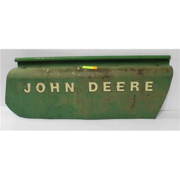 13" X 31.5" VINTAGE "JOHN DEERE" SALVAGED METAL