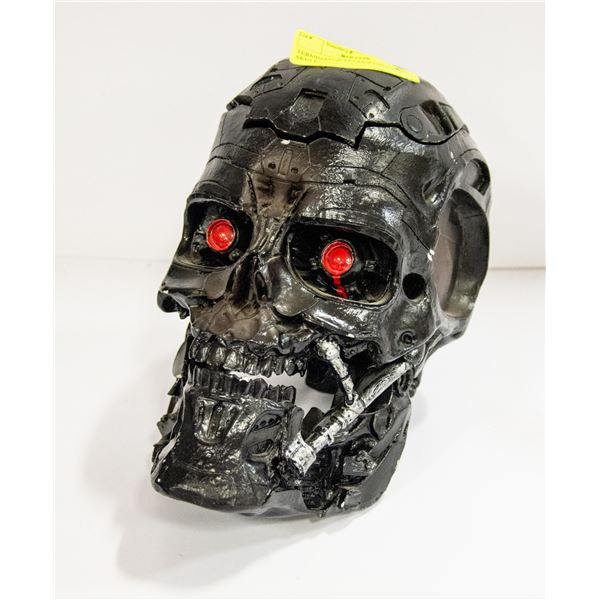 TERMINATOR SKULL/STASHBOX SKULL APPROX 8" TALL