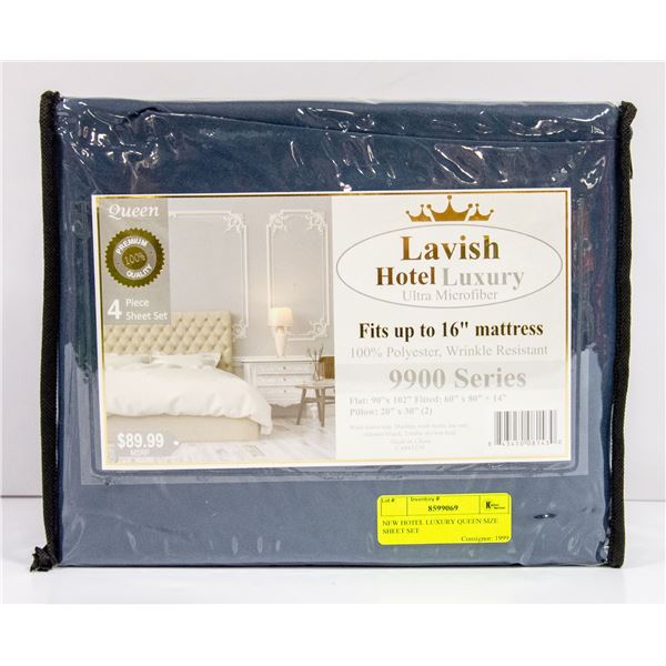 NEW HOTEL LUXURY QUEEN SIZE SHEET SET