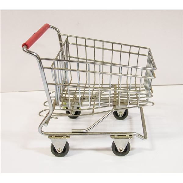 MINI SHOPPING CART DECORATION