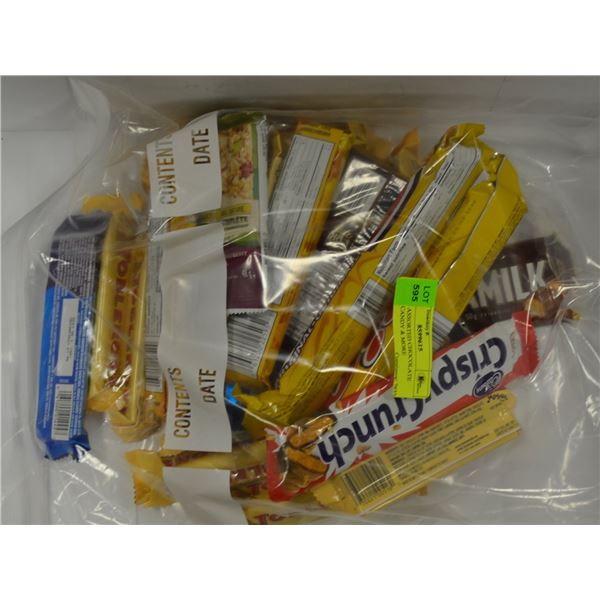 BAG OF ASSORTED CHOCOLATE BARS + CANDY & MORE