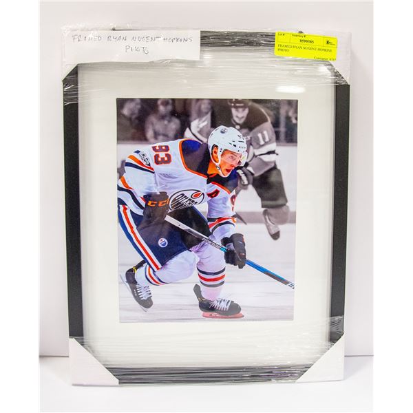 FRAMED RYAN NUGENT-HOPKINS PHOTO APPROX 12" X 15"
