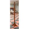 Image 1 : WOODEN COAT RACK APPROX 70" TALL