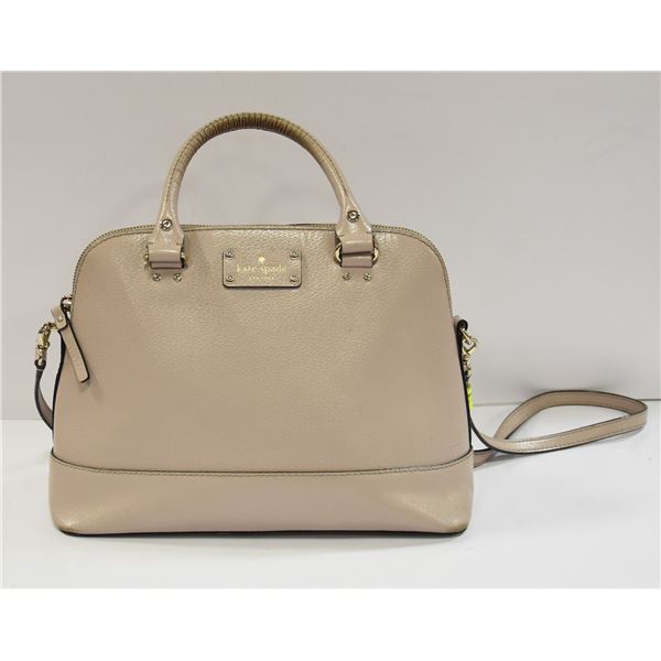 PREVIOUSLY OWNED KATE SPADE BLUSH SHOULDER BAG