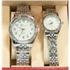 Image 2 : HIS & HERS MATCHING GENEVA WATCH SET