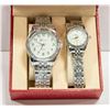 Image 2 : HIS & HERS MATCHING GENEVA WATCH SET