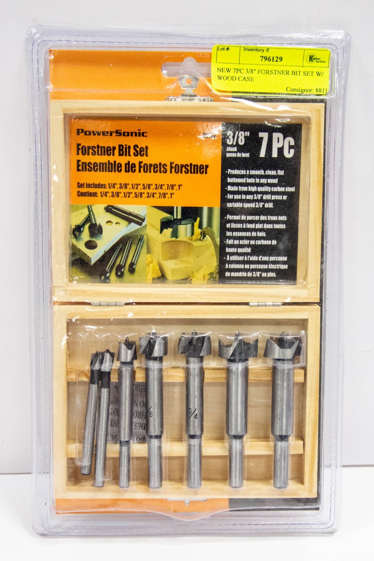 1-5/8'' Dia. x 3-5/8''L Forstner Bit, 3/8'' Shank | Woodworking 1-5/8'' Dia. x 3-5/8''L Forstner Bit, 3/8'' Shank | Woodworking