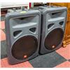 Image 1 : 2 JBL POWER15 POWERED SPEAKERS - DJS, BANDS OR PA