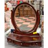 Image 1 : DRESSER TOP JEWELLRY BOX VANITY MIRROR - ESTATE