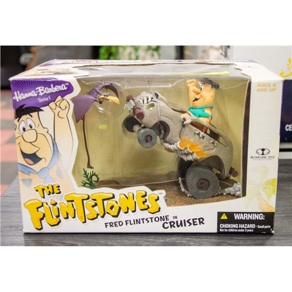 MCFARLANE SERIES 1 FLINTSTONES CRUISER FIGURE SET