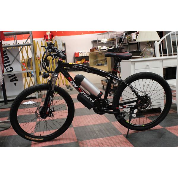 NEW SPEED ELECTRIC MOUNTAIN BIKE WITH FRONT