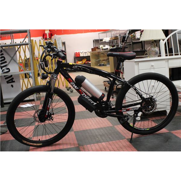 NEW SPEED ELECTRIC MOUNTAIN BIKE WITH FRONT