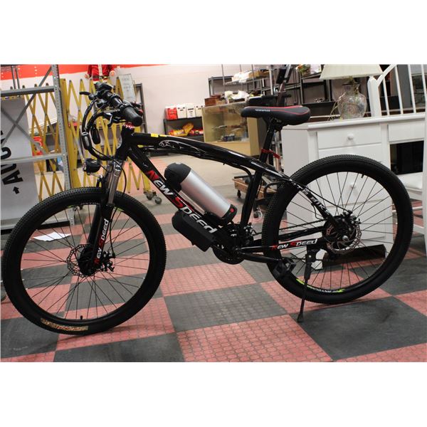 NEW SPEED ELECTRIC MOUNTAIN BIKE WITH FRONT