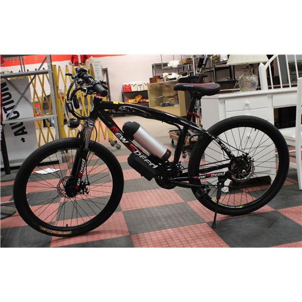 NEW SPEED ELECTRIC MOUNTAIN BIKE WITH FRONT