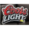 Image 1 : COORS LIGHT DECOR SIGN 20" X 15"