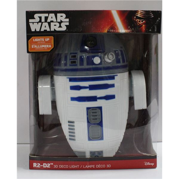 STAR WARS R2D2 3D DECO WALL LIGHT