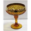 Image 1 : VINTAGE INDIANA GLASS DIAMOND POINT ORNAMENTAL