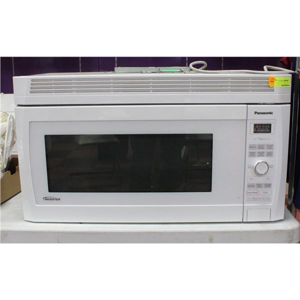 PANASONIC OVER THE RANGE MICROWAVE WITH INVERTER