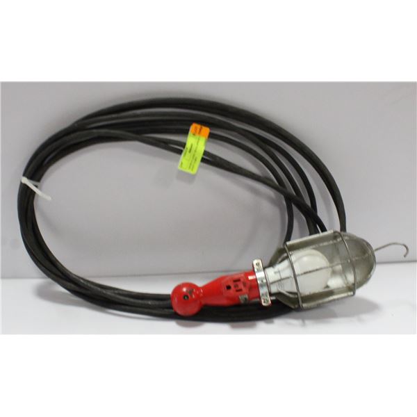 TROUBLE LIGHT WITH APPROX 15 FOOT CORD