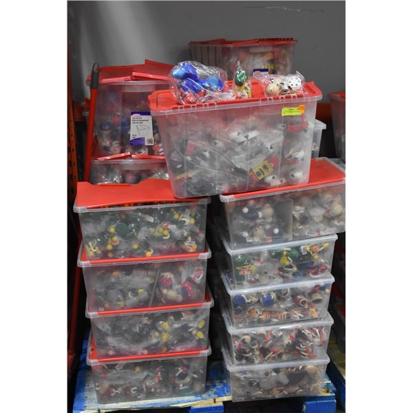 PALLET OF ASSORTED WOODEN TOYS + MORE
