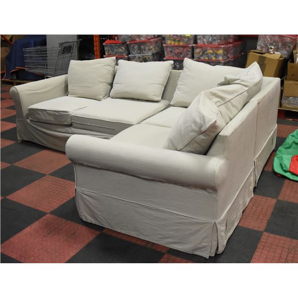 SECTIONAL SOFA 109 " X 79" X 30"