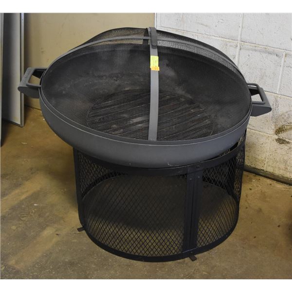 HEAVY DUTY FIRE PIT - MADE FROM THICK STEEL