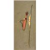 Image 1 : VINTAGE BOW AND ARROWS WITH QUIVER AND HAND GUARD