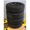 Image 1 : 4 GOOD-YEAR WINTER TIRES - LIKE NEW (USED)