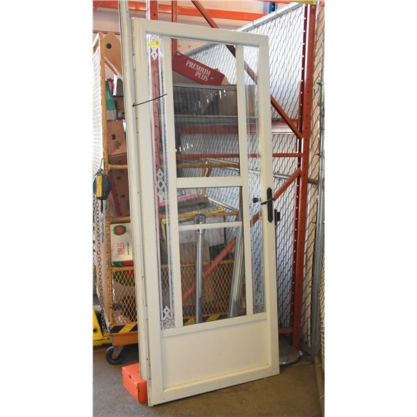 STORM DOOR - TOP SCREEN 34" X 83"
