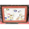 Image 1 : FRAMED ORIGINAL WATERCOLOR FISH SHOWHOME ART