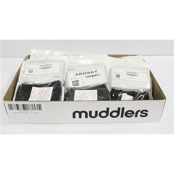 FLAT OF REUSABLE MASKS WITH FILTERS