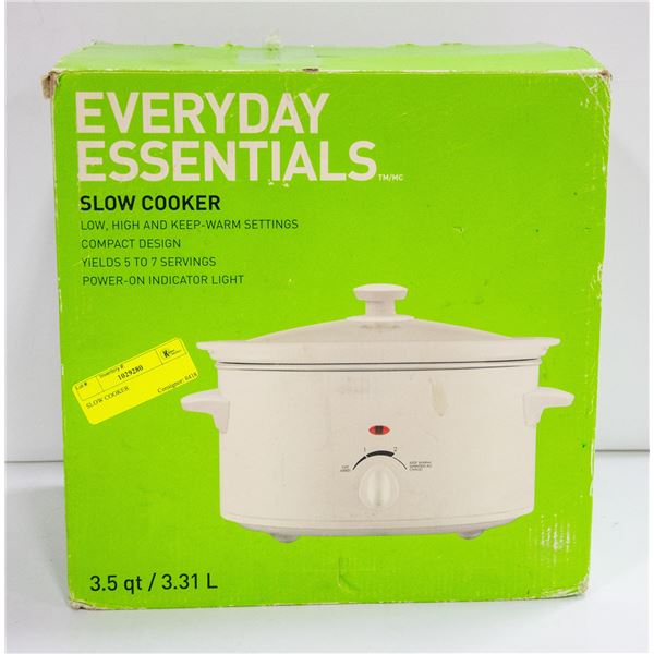 SLOW COOKER