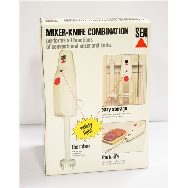 ELECTRIC MIXER/ KNIFE COMBO