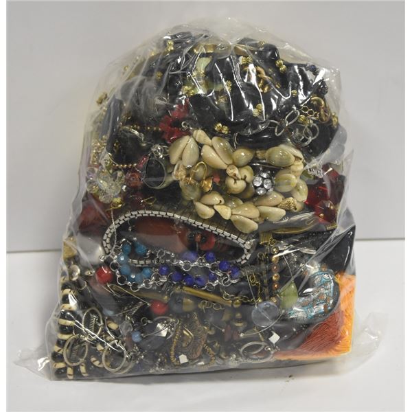 LARGE BAG OF ASSORTED JEWELLERY.