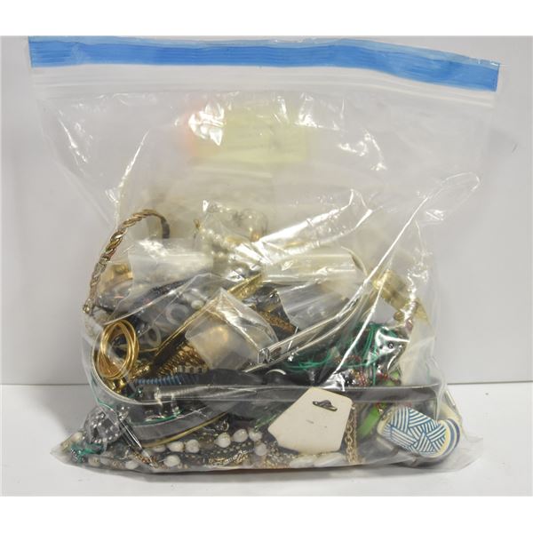 LARGE BAG OF ASSORTED JEWELLERY.