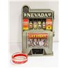 Image 1 : VINTAGE SLOT MACHINE - APPROX 12" TALL