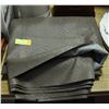 Image 1 : DARK BROWN RUBBER FABRIC WITH FLANEL BACKING