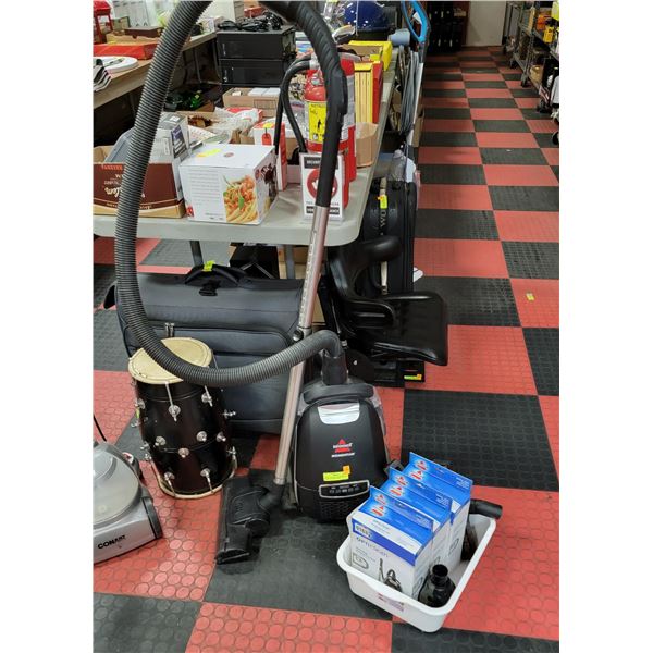 BISSELL MOMENTUM VACUUM - 4 BOXES DUST BAGS AND