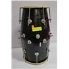 Image 1 : BLACK DOUBLE SIDED BARREL  DHOL DRUM