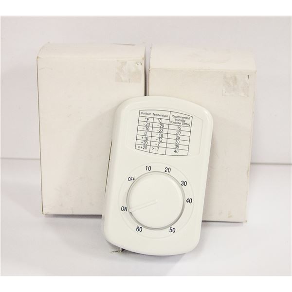 NEW 2 COMMERICAL HUMIDISTATS