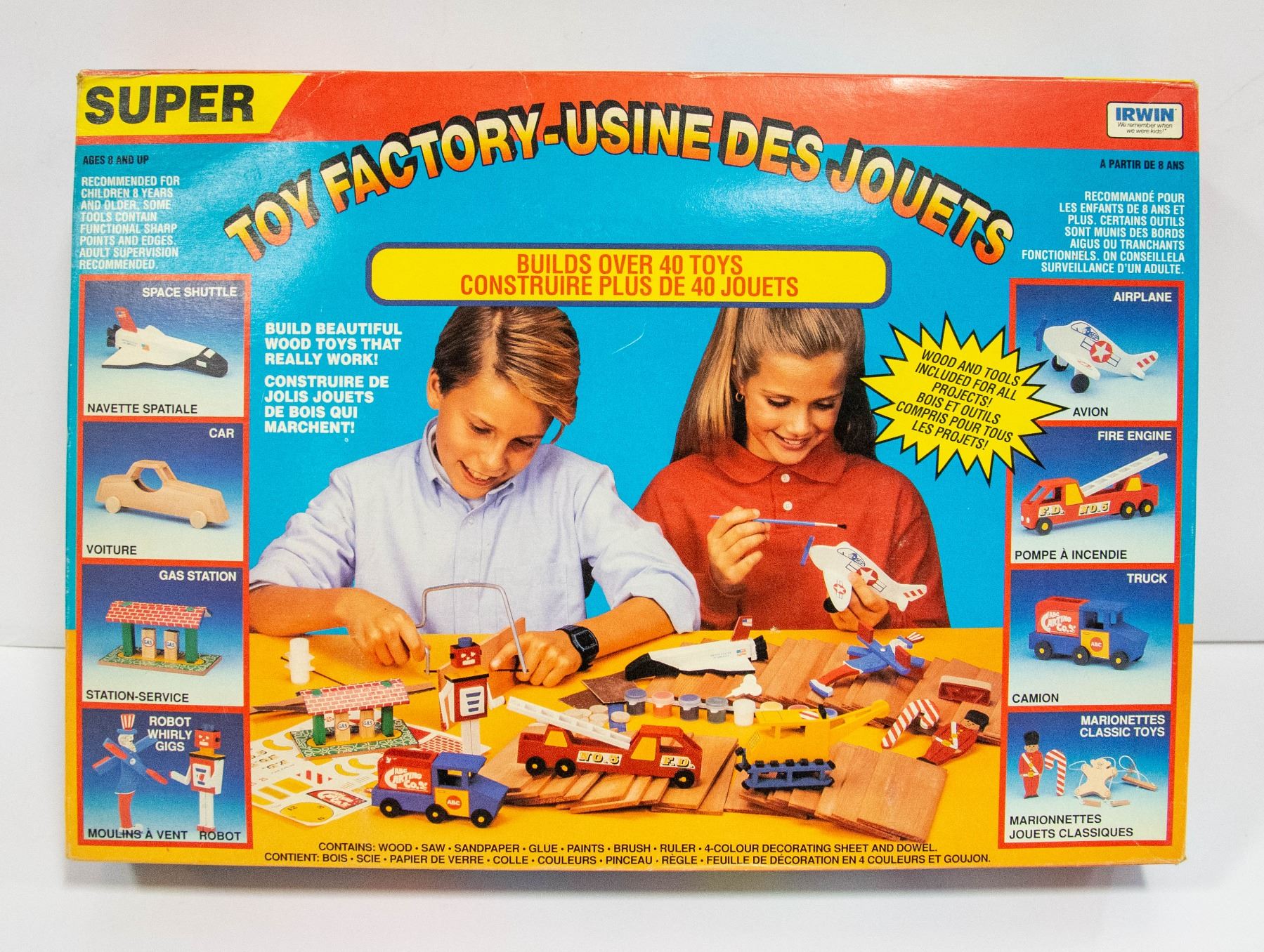 NEW IRWIN TOY FACTORY BUILDING SET