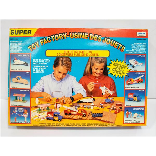 NEW IRWIN TOY FACTORY BUILDING SET