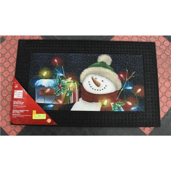 OUTDOOR CHRISTMAS DOORMAT W/ MOTION ACTIVATION
