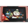 Image 1 : OUTDOOR CHRISTMAS DOORMAT W/ MOTION ACTIVATION