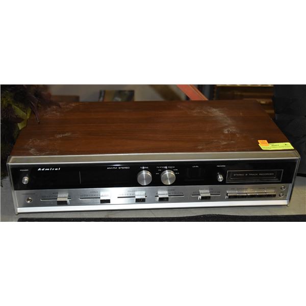 VINTAGE ADMIRAL AM/FM STEREO RECIEVER