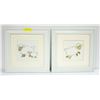 Image 1 : PAIR OF SHOW HOME NURSERY FRAMED LAMB PICTURES